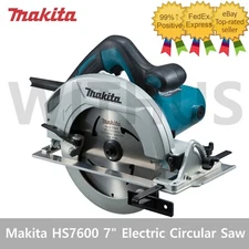 Makita HS7600 7" Electric Circular Saw 1200W 5,200 rpm Blade Wood work "220V"