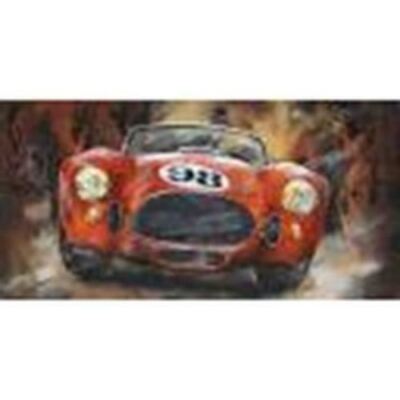 My perfect Ferrari 250 Testa Rossa. 3-D Wall Oil Painting Garage Decoration Sale