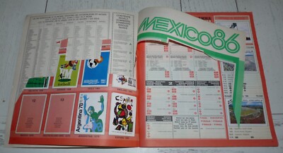 Réplique album panini Mexico 1986 - Collection