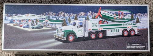 HESS 2002 Toy Truck & Motorized Airplane NEW Vehicle Lights Sounds NIB Gasoline - Picture 2 of 10