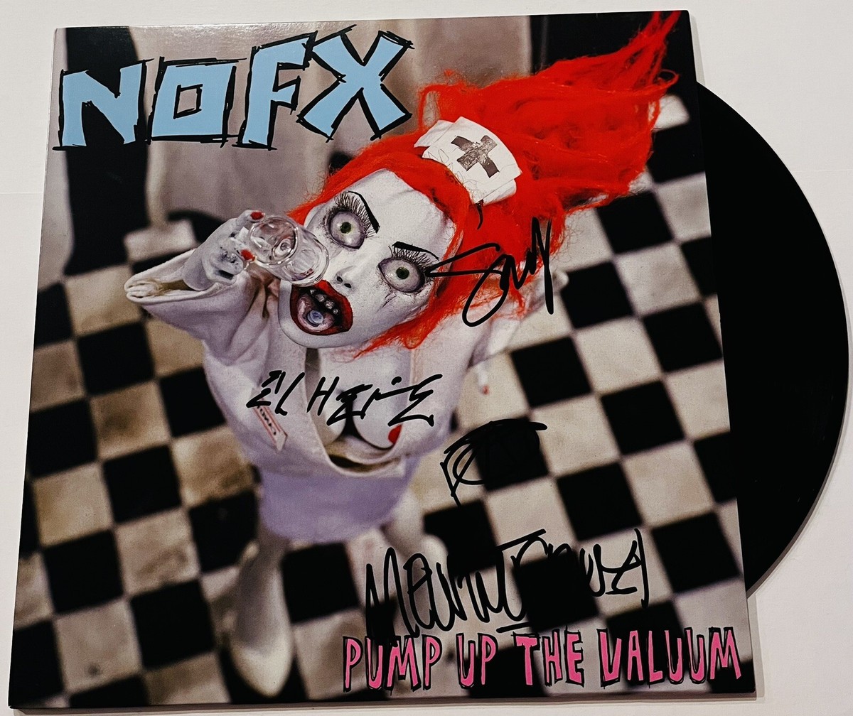 NOFX ‎– Pump Up The Valuum LP sealed NOFX Pump Up The Valuum EPITAPH New Sealed Black Vinyl