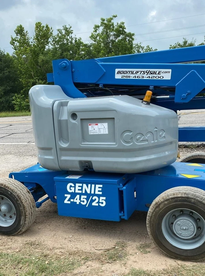 2014 Genie Z-45/25J 45' электрический шарнирный подъемник стрелы - 970 часов - новые аккумуляторы - Изображение 2 из 4