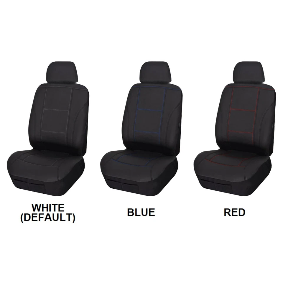 SINGLE STITCHED LEATHER LOOK SEAT COVER FOR CHEVROLET BEL AIR - Image 2 of 4