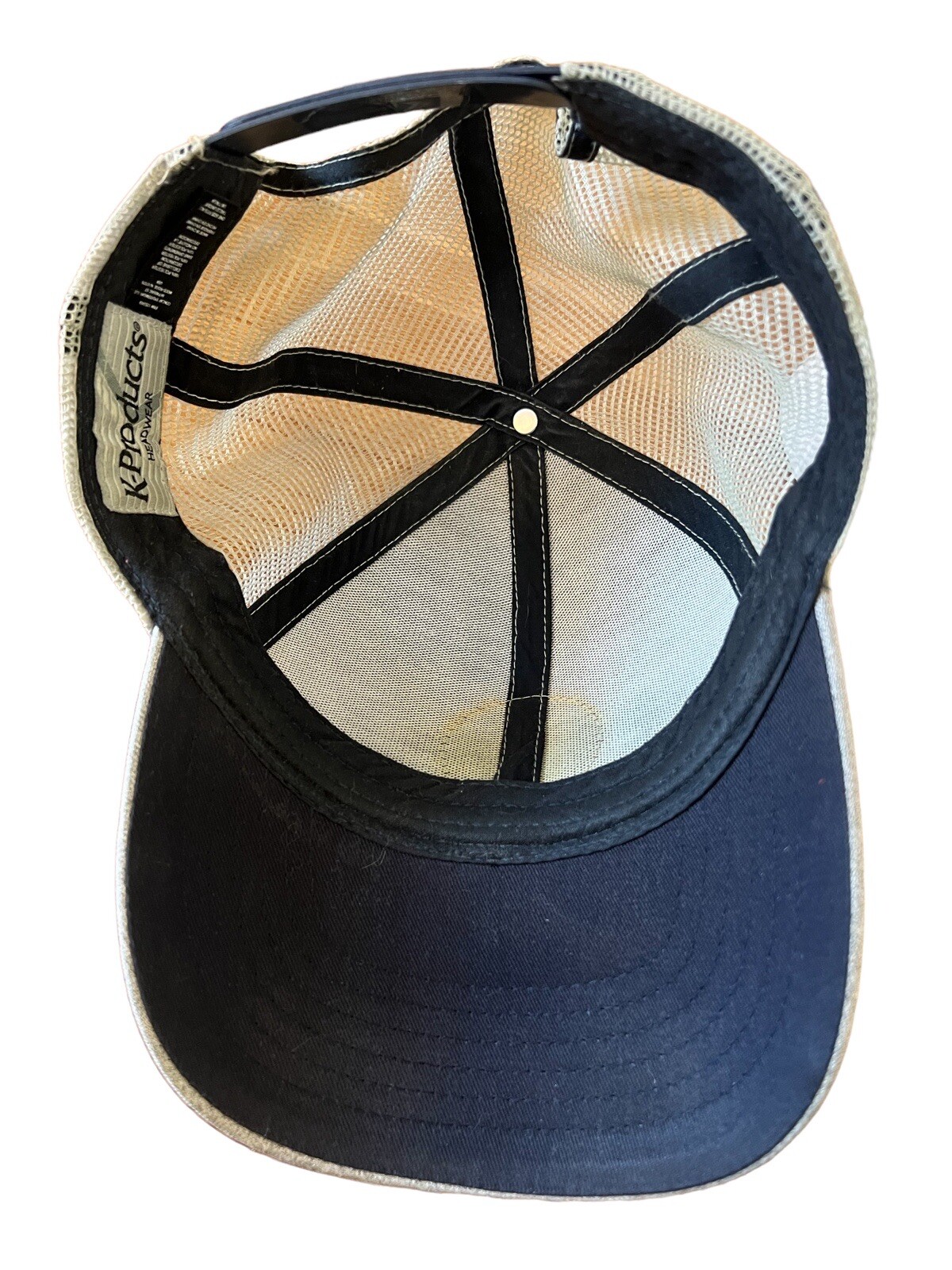Bud Light Snapback Leather Patch Circle Logo Mesh… - image 5