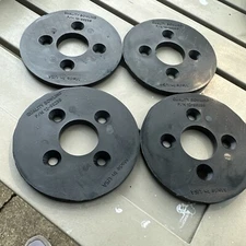 Vintage BOWLING ALLEY Surplus Nylon Flange (HD Upper Ball Wheel) Lot 4 12-8623B