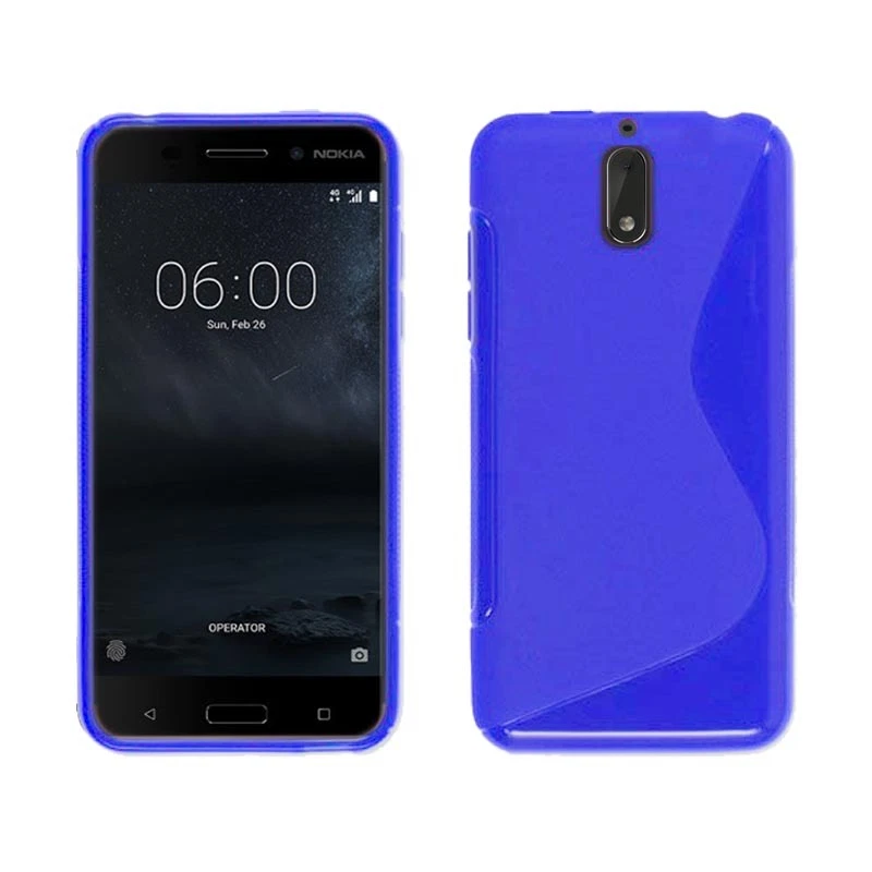 Funda de gel de silicona resistente a prueba de golpes para teléfono Nokia 6 Foto 3 de 4