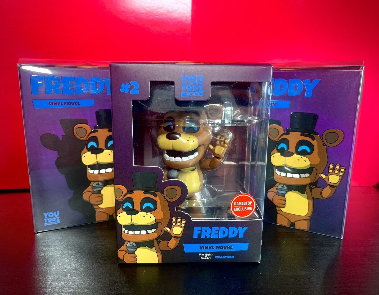 what should freddy hold next? #youtooz #freddyfazbear #fnaf