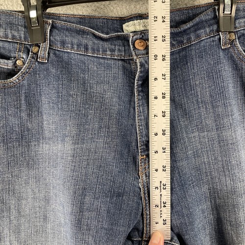 Levi's 550 Jeans Damen 16 Mittelblau Relaxed Fit Boot Cut Baumwollmischung - Bild 4 von 19