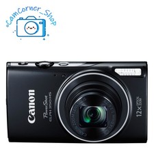 Canon PowerShot ELPH 350HS/IXUS 275HS 20.2MP Digital Camera 12x Zoom Wi-Fi Black