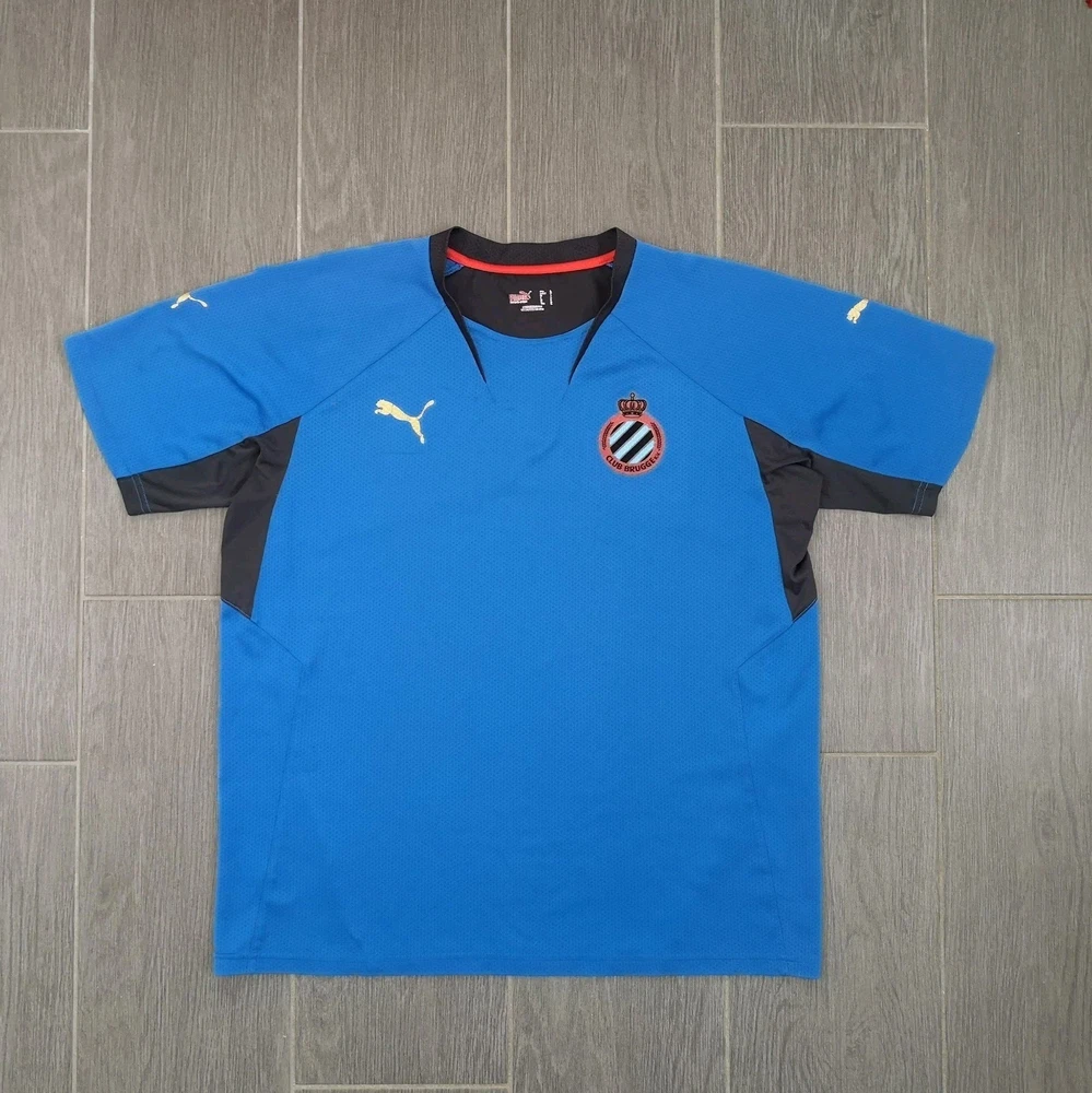 Vintage Retro 2008/09 Club Brügge Trikot Größe: L Fußball Streatwear Puma Fans