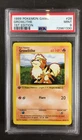 1999 Pokemon Game Base Set 1st Edition #28 GROWLITHE PSA 9 Shadowless, Uncommon