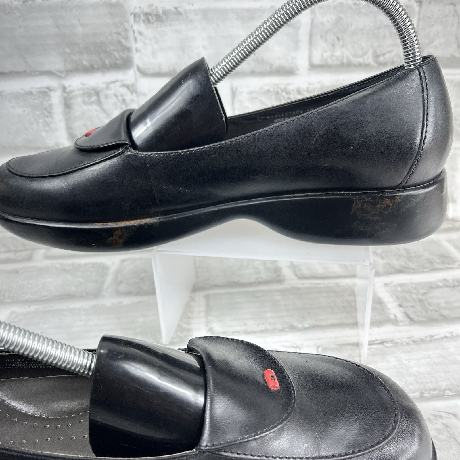 SAOLA Mocassini comodi Dansko Desiree donna taglia 41 10 5 11 in pelle nera suola flessibile