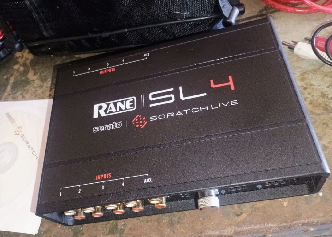 RANE SL 4 FOR SERATO SCRATCH LIVE Digital DJ Controller Very RANE SL 4 FOR SERATO SCRATCH LIVE Digital DJ Controller Very