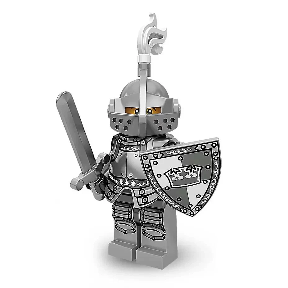 Lego Heroic Knight Series 9 SEALED CMF Minifigure Brand New col09-4 col132 71000 - Image 3 of 3