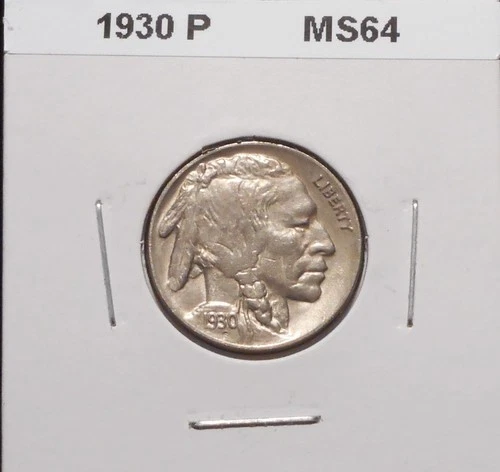 1930-P Buffalo Nickel - Choice Uncirculated Condition