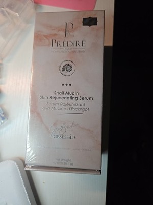 Predire Paris Snail Mucin Skin Rejuvenating Serum Anti-Aging New Seal Box 1.35oz
