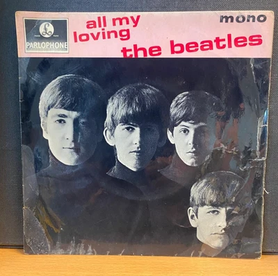 BEATLES - ALL MY LOVING - ORINAL UK EP / FIRST pressing 1964 - Bild 1 von 4