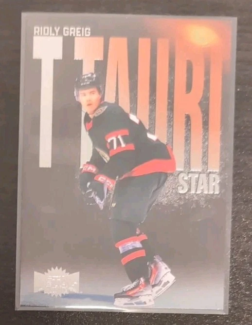 Ridly Greig #TTP-12 2023-24 Metal Universe T Tauri Star Rookie Ottawa Senators - Image 3 of 3