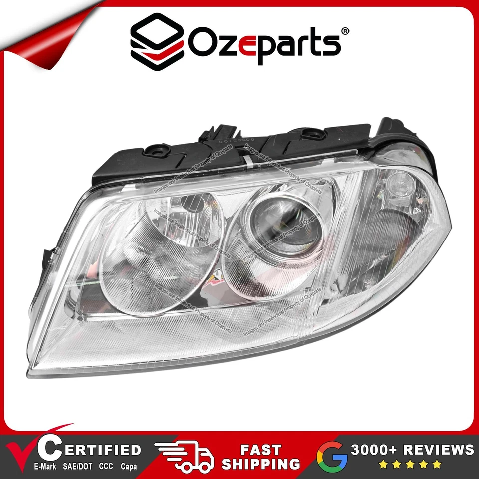 LH Left Hand Head Light Lamp (Halogen) For VW Volkswagen Passat B5 2001~2005 - image 2 of 4