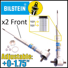 Bilstein B8 5100 Adjustable Front Shock Absorbers 2007-2014 Tahoesuburbanyukon