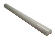 Ivy Hill Tile Equipe Catalina Gris 12" Polished Ceramic Wall Pencil Liner Tile