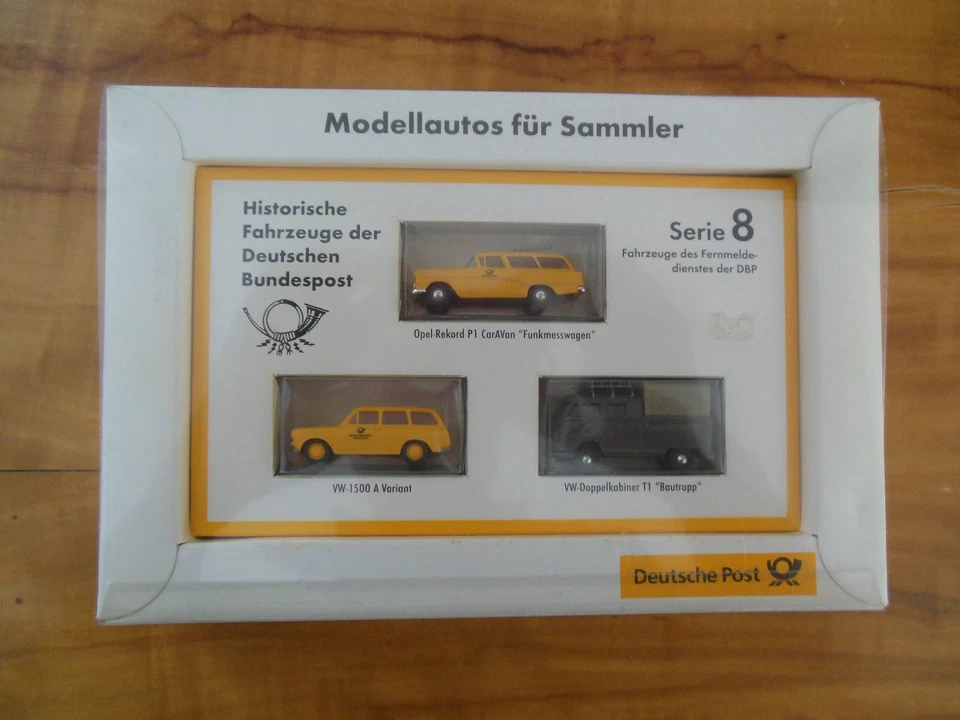 Modellautos für Sammler, Brekina, DBP, Serie 8: Fahrzeuge des Fernmeldedienstes