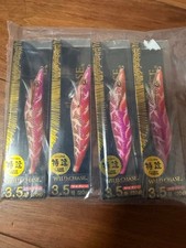 Wild Chase 3.5 Eging Squid Jig Set of 4 Rattle 20g