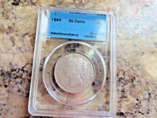 50 centimes Terre-Neuve 1894 classé très bon état 8
