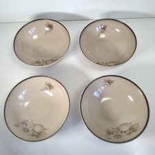 Denby Memories Soup Cereal Bowls Vintage Set Of 4 England Ceramic
