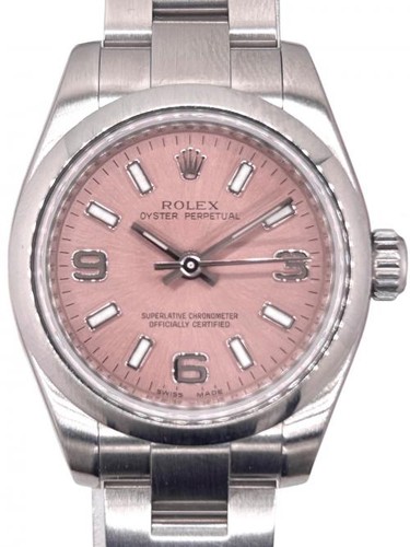 ROLEX Oyster Perpetual Ref.176200 Pink Dial 176200 #014