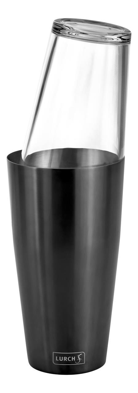Boston Shaker mit Glas zum Mixen und schnellen Runterkühlen von Cocktailzutaten