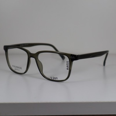 Stepper Origin SI-20137 F660 Green Full Rim Eyeglasses Frames 54-17-145mm