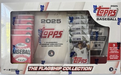 2025 Topps Baseball The Flagship Collection SEALED BOX 15 Packs +1