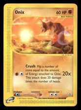 Onix - 98/147 - Common - Aquapolis - Pokemon Card - MP on eBay