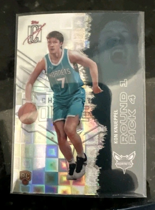 2025-26 Topps Signature Class Kon Knueppel Pandora Refractor 103 Rookie RC