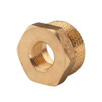 "Messing Gewinde-Fitting Reduzierung 1\"AG (Dn 25) - 3/8\"IG (Dn 10) - Schwere Ausf"