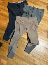 Pikeur Tessa & Brianne Grip Fullseat  Breeches - Lot of 3 - EUR46/US34  - Used