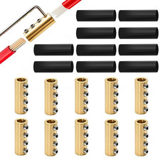 10 Sets 6-10 AWG 6 8 10 Gauge Wire Connector Nut Kit,80Amp Screw Quick Terminal