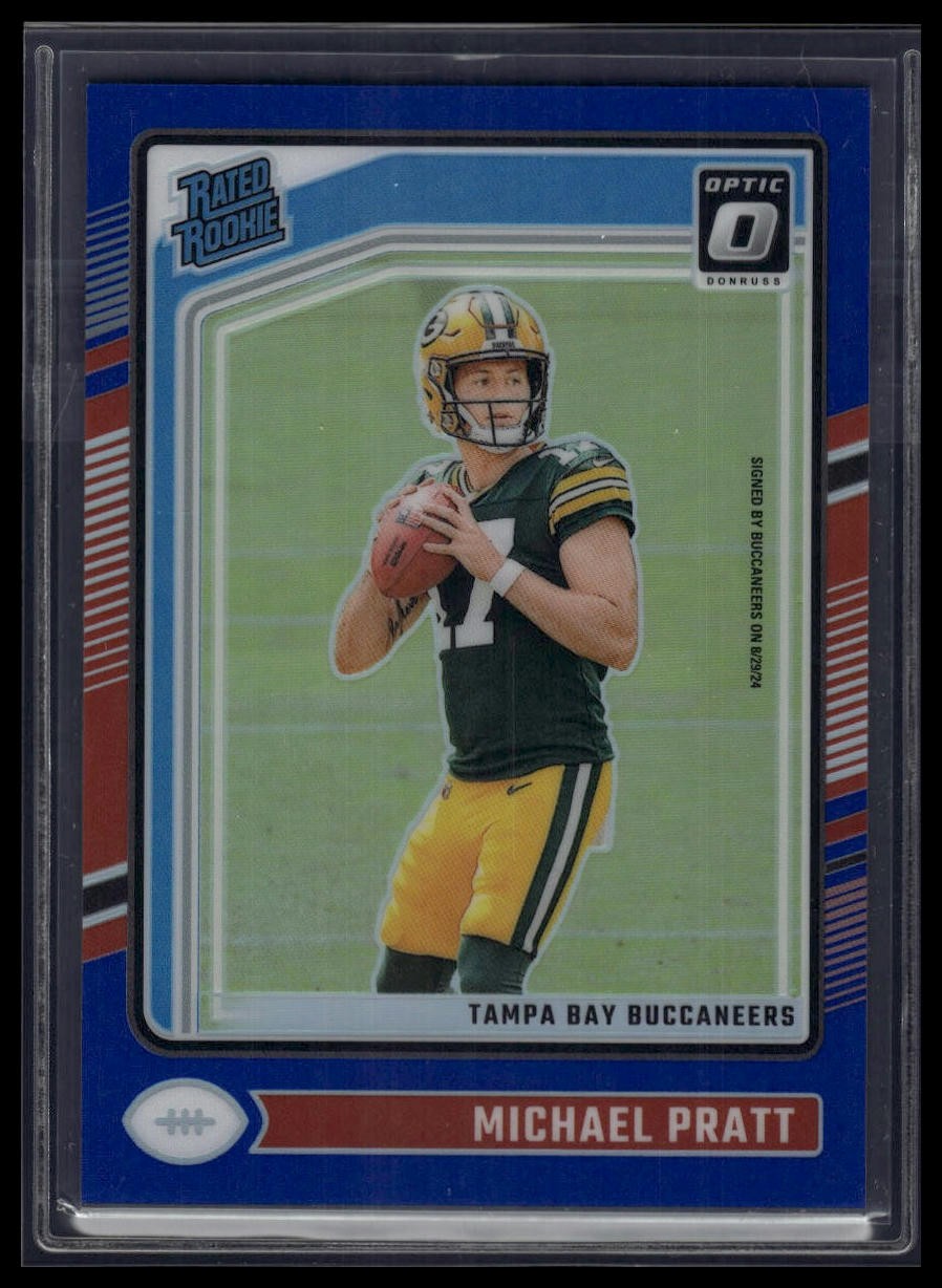 2024 Donruss Optic #280 Michael Pratt Blue #/199