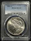 1881-S $1 Morgan Silver Dollar - PCGS MS63 - Flashy - One Day Sale!!