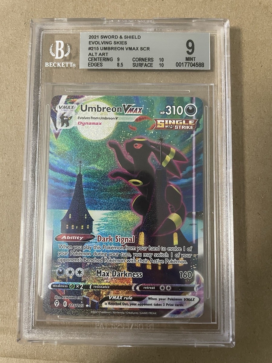 Umbreon VMAX Evolving Skies シークレットレア Umbreon VMAX 95/203 NM Evolving Skies | eBay