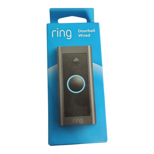Ring Video Doorbell Wired Wi-Fi Night Vision Motion Detection 2.4GHZ WI-FI Open