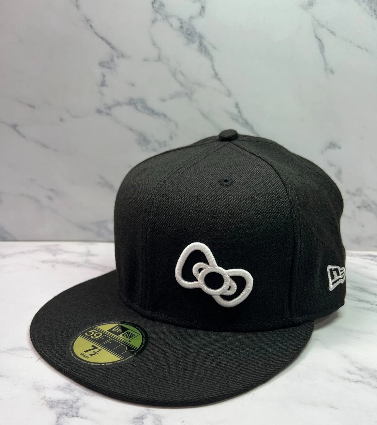 Hello Kitty X New Era Fitted Hat 59Fifty RARE older Style Japan Release Cartoon