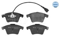 Bremsbelagsatz Scheibenbremse Meyle 025 237 4719/W FüR VW Touareg 7LA 7L6 7L7