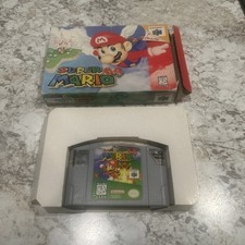 Super Mario 64 N64 Original Players Choice - Box And Game Only