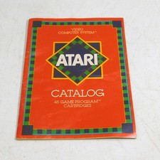 Vintage Atari 49 Game Program Cartridges Cata...