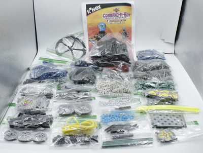 Knex Command-A-Bot Radio Control Building Set 63155 Incomplete