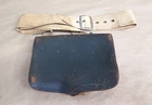 WAR OF 1812 US ARMY CARTRIDGE RIFLE MUSKET AMMO BOX & CARRY STRAP