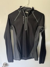 Second Skin Women s Small Black/Grey 1/4 Zip ...