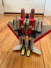 Transformers G1 Starscream 1984 Near Complete  Vintage